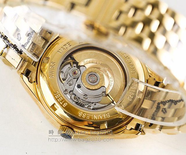 PATEK PHILIPPE手錶 2019百達翡麗最新款 百達翡麗情侶對表 三度防水功能  hds1024